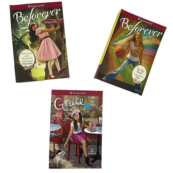 American Girl Doll Book Lot Samantha Julie Grace - Picture 1 of 6